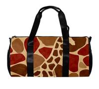 Borse da palestra da uomo, borsa da palestra da uomo, borsone da palestra, yoga, sport, palestra, borsa, giraffa, ippopotamo, elefante, coccodrillo, animale, cartone animato, Fantasia 1561,