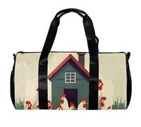 Borse da palestra per uomo,Borse da viaggio per le donne,Borsa da allenamento, D91g2et0uul, 17.7x9x9 in, moderno