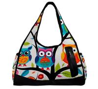 Borse da palestra per uomo,Borse da viaggio per le donne,Borsa da allenamento, H86v3bg4mst, 18.5x6.5x10.6 in, moderno