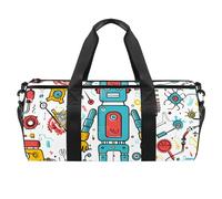 Borse da palestra per uomo,Borse da viaggio per le donne,Borsa da allenamento, K13n2ti6lti, 17.7x9x9 in, Moderna