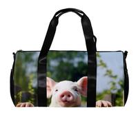 Borse da palestra per uomo,Borse da viaggio per le donne,Borsa da allenamento, K43y0qu2bgc, 17.7x9x9 in, Moderna