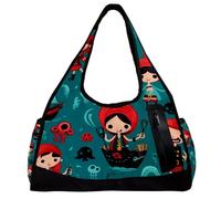 Borse da palestra per uomo,Borse da viaggio per le donne,Borsa da allenamento, K72l8oh6cvj, 18.5x6.5x10.6 in, moderno