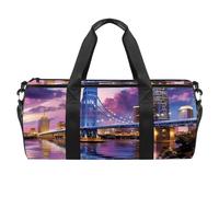 Borse da palestra per uomo,Borse da viaggio per le donne,Borsa da allenamento, L34c5yc3qrm, 17.7x9x9 in, moderno