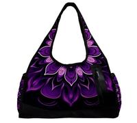 Borse da palestra per uomo,Borse da viaggio per le donne,Borsa da allenamento, N10f9fj5idi, 18.5x6.5x10.6 in, Moderna