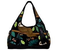 Borse da palestra per uomo,Borse da viaggio per le donne,Borsa da allenamento, N53g2wh2pfr, 18.5x6.5x10.6 in, Moderna