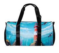 Borse da palestra per uomo,Borse da viaggio per le donne,Borsa da allenamento, P93b8rx2muf, 17.7x9x9 in, moderno
