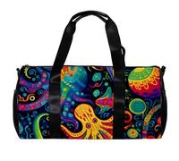 Borse da palestra per uomo,Borse da viaggio per le donne,Borsa da allenamento, Q54a7ip7uzd, 17.7x9x9 in, moderno