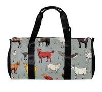 Borse da palestra per uomo,Borse da viaggio per le donne,Borsa da allenamento, R96h4oh7lso, 17.7x9x9 in, moderno