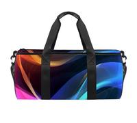 Borse da palestra per uomo,Borse da viaggio per le donne,Borsa da allenamento, S55k2ha7mtn, 17.7x9x9 in, Moderna
