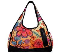 Borse da palestra per uomo,Borse da viaggio per le donne,Borsa da allenamento, T78e8qq6jeu, 18.5x6.5x10.6 in, Moderna