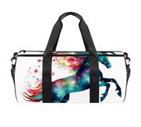 Borse da palestra per uomo,Borse da viaggio per le donne,Borsa da allenamento, U90p8nb2nwi, 17.7x9x9 in, Moderna