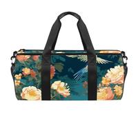 Borse da palestra per uomo,borsoni da viaggio per donna,peonie cinesi margherita,borsa da allenamento