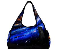 Borse da palestra per uomo,borsoni da viaggio per donna,vortice dello spazio della natura cosmica,borsa da allenamento
