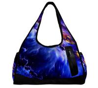Borse da palestra per uomo,borsoni da viaggio per donna,vortice dello spazio della natura cosmica,borsa da allenamento