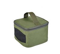 Borse Da Pesca 3 pezzi Borsa portaoggetti portatile for la pesca con rotolo Custodia for il trasporto Attrattore for rotolo in tessuto Oxford Borsa for il trasporto di rotoli da pesca rotanti Fornitur