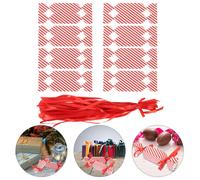 Borse da regalo da 50 pezzi di caramelle di carta con 100 nastri