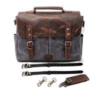 Borse da sella Borsa Da Moto In Tela, Borsa A Tracolla, Borsa A Mano, Borsa Cavaliere, Borsa Da Sella, Borsa A Tracolla, Borsa Computer, Portautensili, Borsa Posizionamento Borse Laterali(Gray,With St