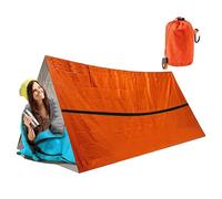 Borse da soffitto survival - Coperta di emergenza resistente alle intemperie per sopravvivere, borsa termica compatta, coperta spaziale per campeggio, escursioni e avventure all'aperto, attrezzatura