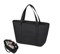 Borse da spesa isolate | Borsa termica portatile con cerniera - Borsa termica con grande capacità, per il restauro i viaggi, la scuola, le corse, il campeggio l'ufficio e la spiaggia