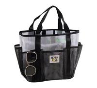Borse Da Spiaggia Per Donna, Borsa A Mano In Rete Grande Alla Riutilizzabile Da Viaggio Multitasche, Borsa Per La Spiaggia, Ideale Come Per Picnic Palestra Scuola Vacanza Shopping Spesa Estate V