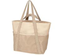 Borse da spiaggia per donna Borsa da spiaggia impermeabile e resistente alla sabbia Borsa con tasche Piscina per carico pesante da 50 libbre con cerniera Borse per famiglia lavabili in lavat