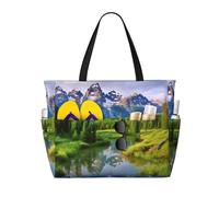 Borse da spiaggia per parchi nazionali da donna, grandi, impermeabili, anti-sabbia, borsa da spiaggia, borsa da piscina, borse leggere con cerniera, borse da cabina per palestra, viaggi e vacanze.