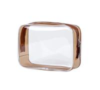 Borse Da Toilette Trasparente 1pc borse for trucco da donna in PVC borsa cosmetica trasparente custodia for bellezza cerniera trasparente organizzatore da viaggio custodia da bagno da toilette(Color:C