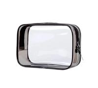 Borse Da Toilette Trasparente 1pc borse for trucco da donna in PVC borsa cosmetica trasparente custodia for bellezza cerniera trasparente organizzatore da viaggio custodia da bagno da toilette(Color:G