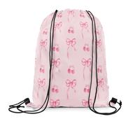 Borse da Viaggio Fiocco Fatato Resistente Drawstring Bag Large Capacity Drawstring Backpack per Escursionismo Calcio Scuola