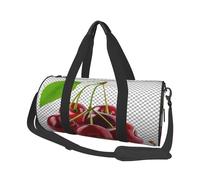 Borse da viaggio Fresh Cherry di grande capacità e borse sportive con manici ad anello nella parte superiore delle borse per il fine settimana e borse rotonde possono essere utilizzate sia da uomini