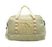 Borse da viaggio multi scomparto da palestra con tracolla ispessita in nylon impermeabile borse a tracolla ergonomiche borsa leggera da palestra con accessori, Giallo, Bellezza di massa