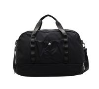 Borse da viaggio multi scomparto palestra con tracolla ispessita borse a tracolla in nylon borsa ergonomica borsa da viaggio asciutto bagnato separazione, Nero , Bellezza di massa