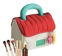 Borse da viaggio per la toilette delle donne, borsa per il trucco per viaggi, Organizzatore per trucco multiuso di borse di stoccaggio, Pacchetto cosmetico con shampoo guscio per viaggi di lavoro dome