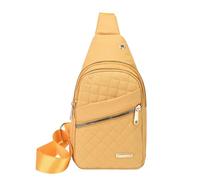 Borse da viaggio, piccola borsa a petto per le donne,Zaino a tracolla della borsa della borsa - Purso alla , tracolla regolabile per donne, signore, ragazze, giallo, Consulte la