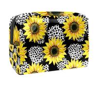 Borse da viaggio trasparenti per articoli da toeletta, borsa da toeletta trasparente leggera, borsa cosmetica trasparente multiuso a pois colorati per viaggi, Multicolore 2., 18.5x7.5x13cm/7.3x3x5.1in