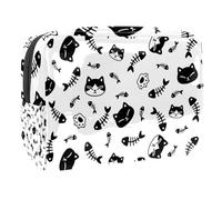 Borse da viaggio trasparenti per articoli da toeletta, borsa da toeletta trasparente leggera, borsa cosmetica trasparente multiuso a pois colorati per viaggi, Multicolore 8., 18.5x7.5x13cm/7.3x3x5.1in