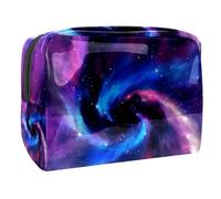 Borse da viaggio trasparenti per articoli da toeletta, borsa da toeletta trasparente leggera, borsa cosmetica trasparente multiuso a pois colorati per viaggi, Multicolore 9, 18.5x7.5x13cm/7.3x3x5.1in