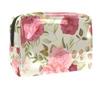 Borse da viaggio trasparenti per articoli da toeletta, borsa da toilette trasparente leggera, motivo a stelle a pois, multiuso, trasparente, per viaggi, Multicolore 9, 18.5x7.5x13cm/7.3x3x5.1in