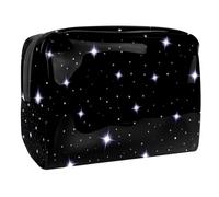 Borse da viaggio trasparenti per articoli da toeletta, borsa da toilette trasparente leggera, motivo a stelle a pois, multiuso, trasparente, per viaggi, Multicolore 5., 18.5x7.5x13cm/7.3x3x5.1in