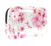 Borse da viaggio trasparenti per articoli da toeletta, borsa da toilette trasparente leggera, motivo a stelle a pois, multiuso, trasparente, per viaggi, Multicolore 6., 18.5x7.5x13cm/7.3x3x5.1in