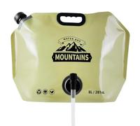 Borse D'acqua - Pro | Sacca Da Campeggio - Borsa Per Acqua Da Campeggio Congelabile Impermeabile Da 8 Litri Con Rubinetto Portatile Per Escursionismo, Ciclismo E Sport All'aria Aperta Ad Alte Prestazi