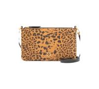 PINKO Borse Donna Marrone Borsa mini Borsa a tracolla in Suede Leopardato Autunn