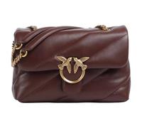 PINKO Brown Calf Leather Bos Taurus Shoulder Bag