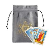 Borse e buste per tarocchi, borsa per carte dei tarocchi, borsa per riporre i tarocchi, borsa per riporre i gioielli dei dadi, borsa porta carte di tarocchi per adulti, Ztd12, Se référer au descriptif