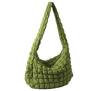 Borse for la spesa casual del modello reticolare da donna (verde)