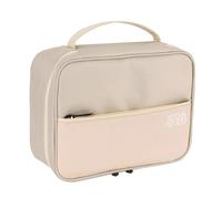 Borse for l'organizzazione dei cavi, ad alta capacità, con cerniera, organizer for elettronica da viaggio, resistente e antiurto, for l'uso domestico Organizer Cavi(Beige)