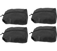 Borse for scarpe da viaggio, borsa portascarpe in tessuto Oxford da 4 pezzi con cerniera for la casa /620 (Color : 37x23CM)