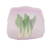 Borse Freezer in Silicone Bustine Richiudibili a Fondo da 1 Litro | Buste Riusabili per Cibi per Zuppa Carne Frutta Verdura Spuntini Meal Prep Cucina Frigo Viaggio Campeggio