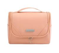 Borse Giornaliere, Beauty Case da Viaggio Donna, Design con Ampia Apertura che Permette di Visualizzare Il Contenuto a Colpo D'occhio, Molteplici Tasche Interne(Pink)