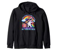 Borse imballate Linee abbronzanti tracciate Senza Tornare Indietro Felpa con Cappuccio